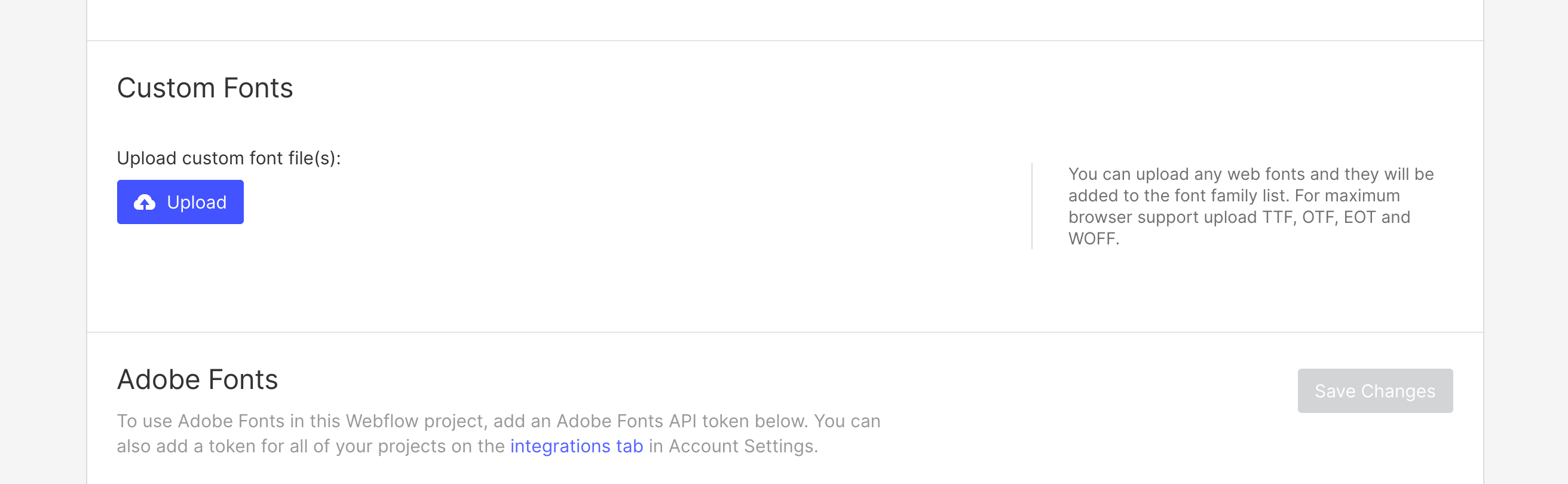Custom Typography - Consultflow X Webflow Template